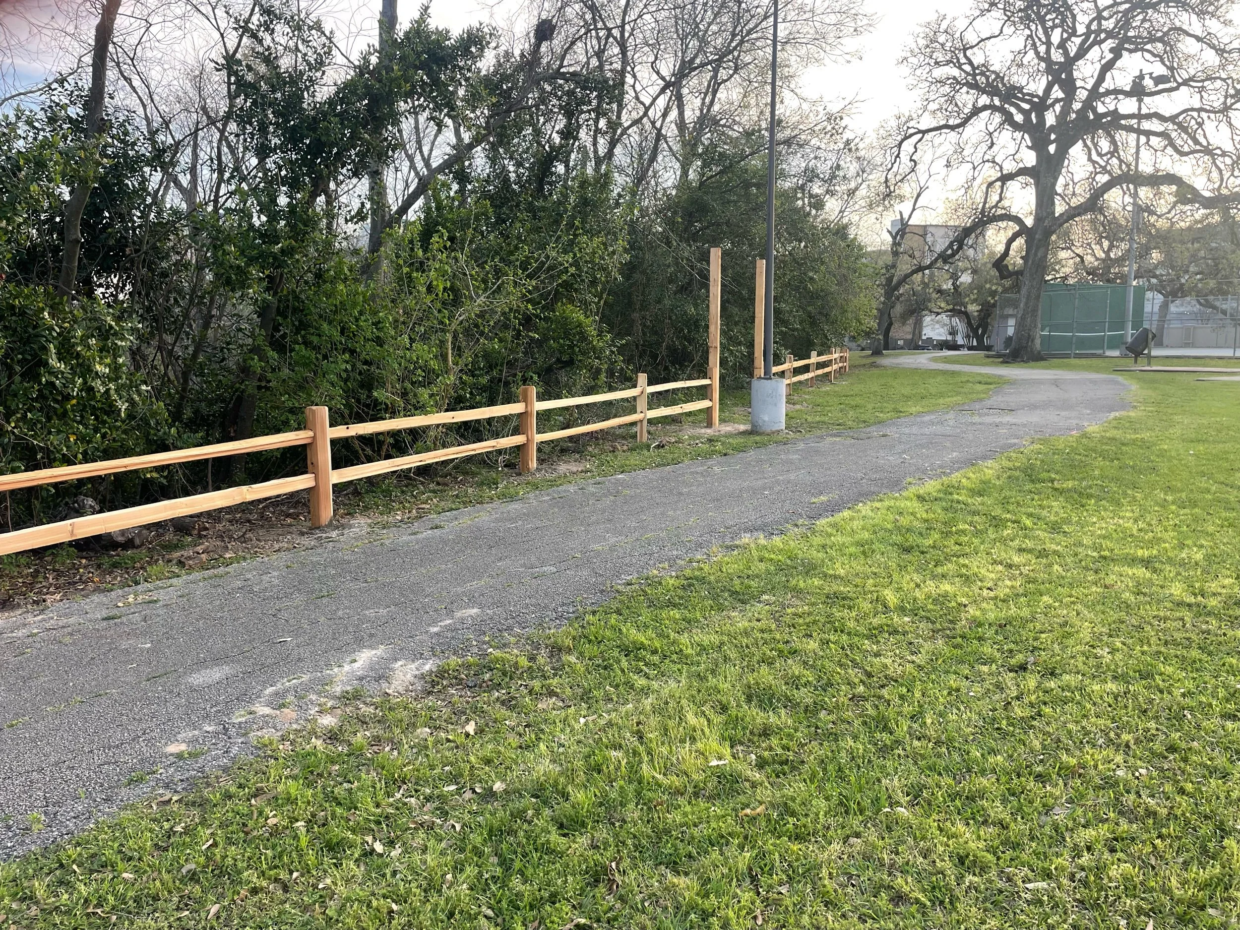 SECTION 1 SOLD-OUT! Show Your Support for the Nature Preserve!  Purchase and Personalize a Gateway Section!