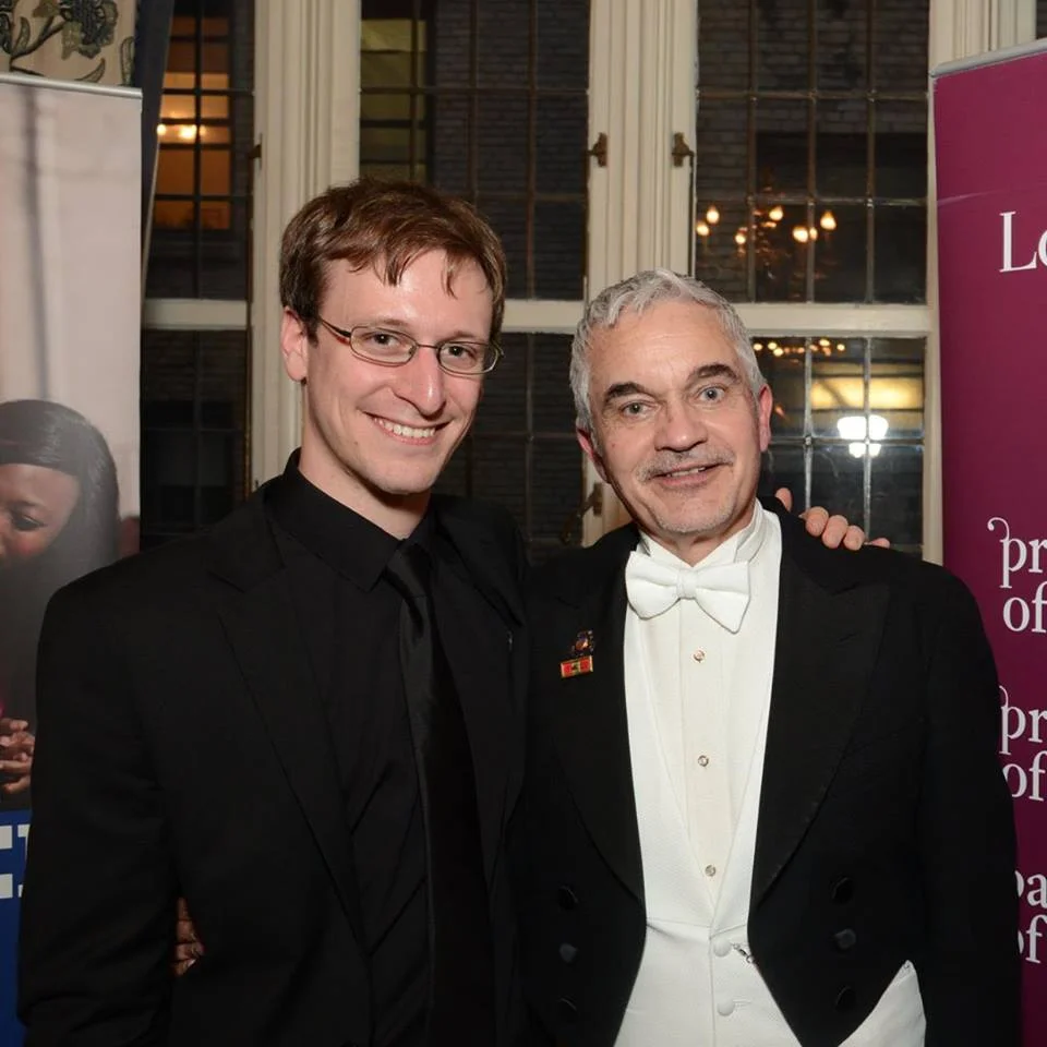 James Jordan and I, Following the NYC premier of Songs of the Questioner.