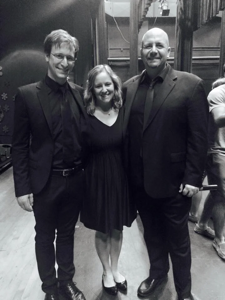 Myself with Christy and Matt Koller.