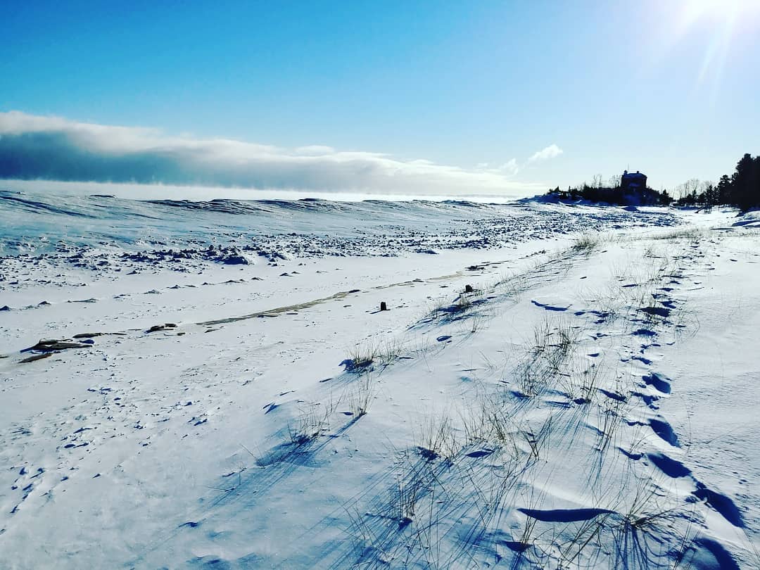 Winter in Marquette, MI.