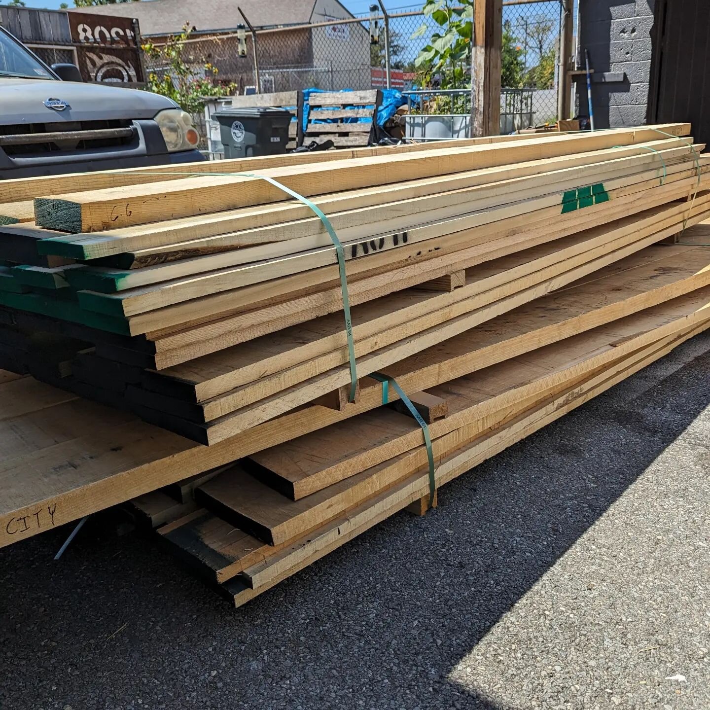 Great news!!

Got in some hard maple (4/4, 5/4, 6/4, 8/4) and red oak (4/4). Everything went down in price! Hard maple is within 35 cents of the price in the before-times.