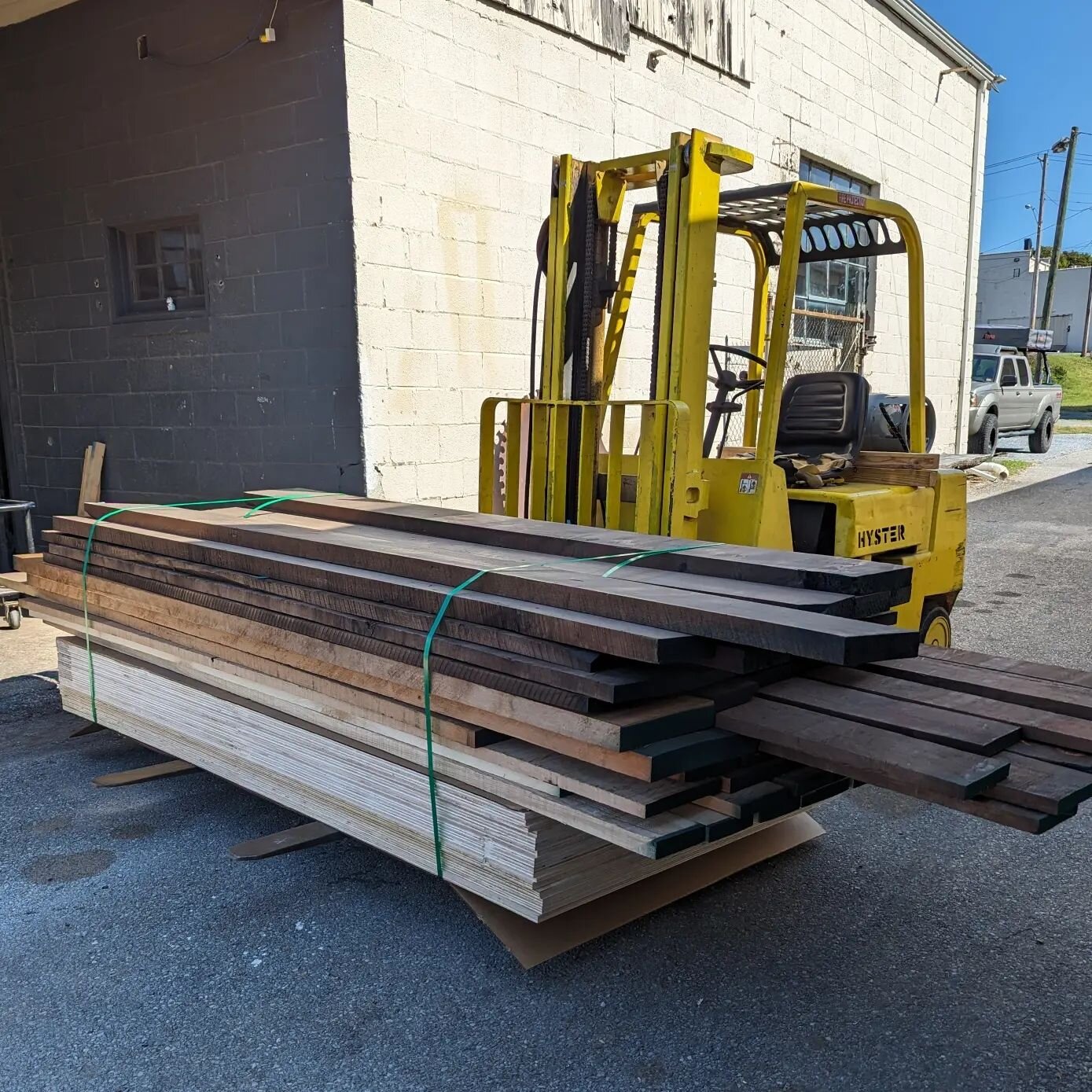 I can feel it in the air - fall is coming.

It isn't the temperature drop that let's me know summer is ending. It's the fact that people are getting back into their woodshops. Lumber orders are ramping back up.

Yesterday was a refill on walnut and c