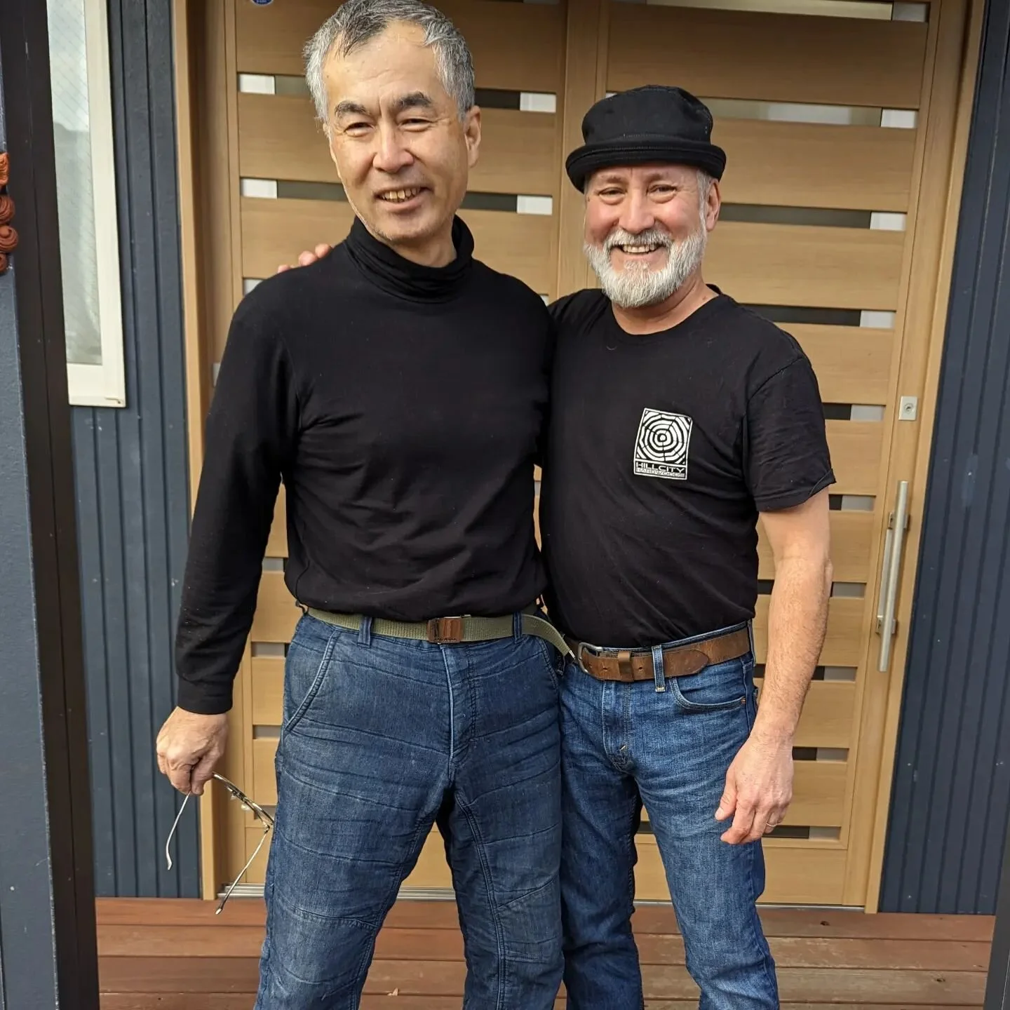 HCH may still be closed (open on 1/22) but that doesn't mean I've stopped thinking about woodworking. Paid a visit to a woodworker in Sasebo Japan who I first met 11 years ago. Back then he gave me a chisel, a z-saw, and some dvds. Today I was able t