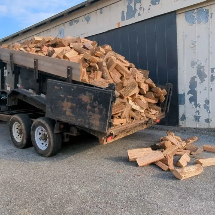 Got a wood delivery yesterday, but not the kind you're interested in. Now it's time to move and stack a couple cords. I'll spread the work out over a couple days but I've thrown away the lid to the ibuprofen bottle in preparation.