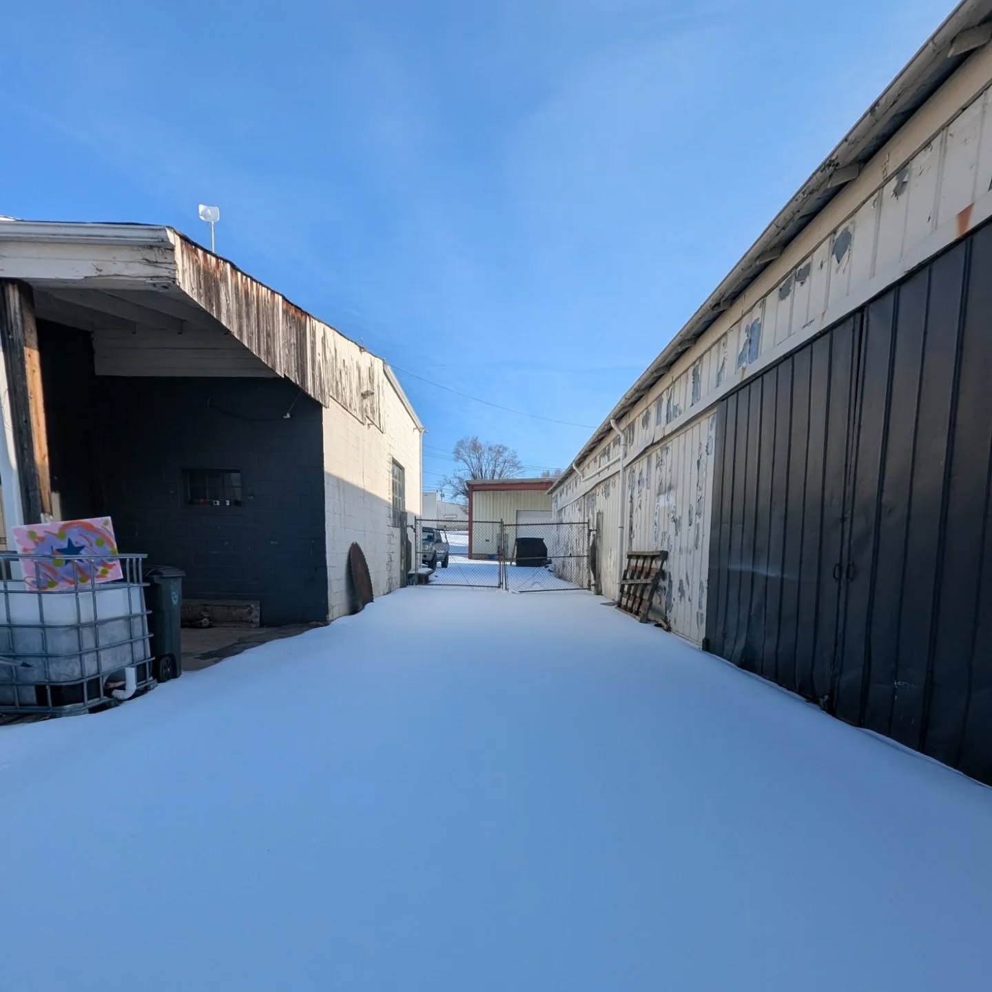 It probably comes as no surprise but HCH will be shut down this week. The alley and parking lot are a block of ice on top of a layer of snow. I drove on top of it and didn't break through. And no, I don't feel like busting it all up and shoveling for