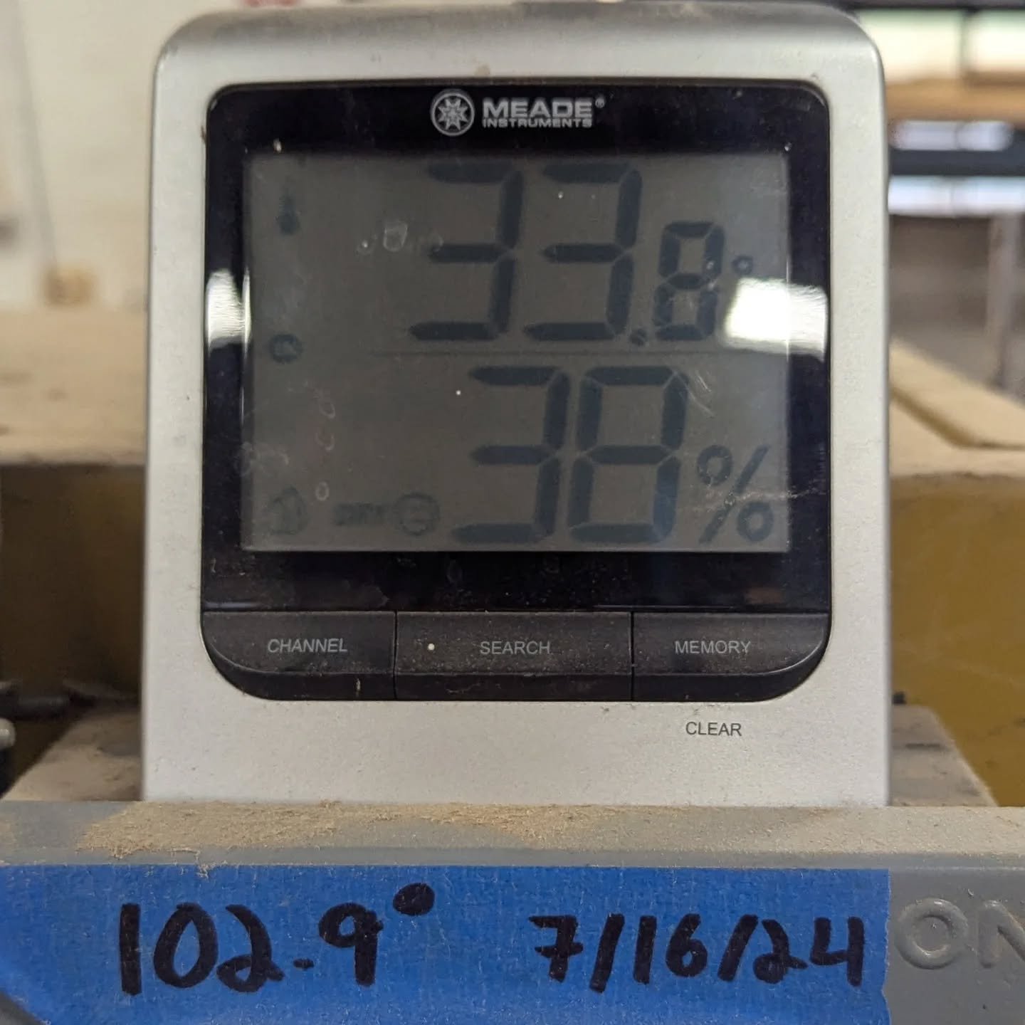 This is shop life, y'all. A nice contrast between indoor temps this morning vs. our record high last summer. "Everything in moderation" doesn't apply here.

I've been pretty quiet on the socials but I'm still here. Probably gonna stick with