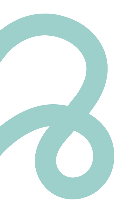 Close-up of a blue number 8 on a black background.