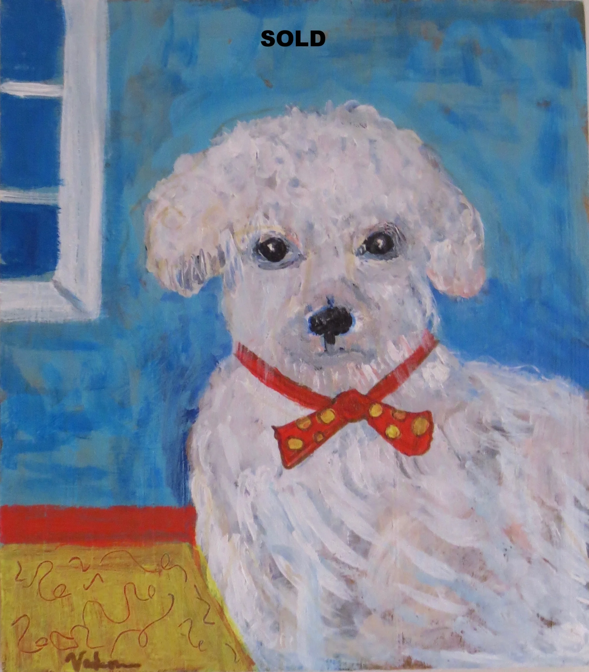 Buster Sits for his Portrait