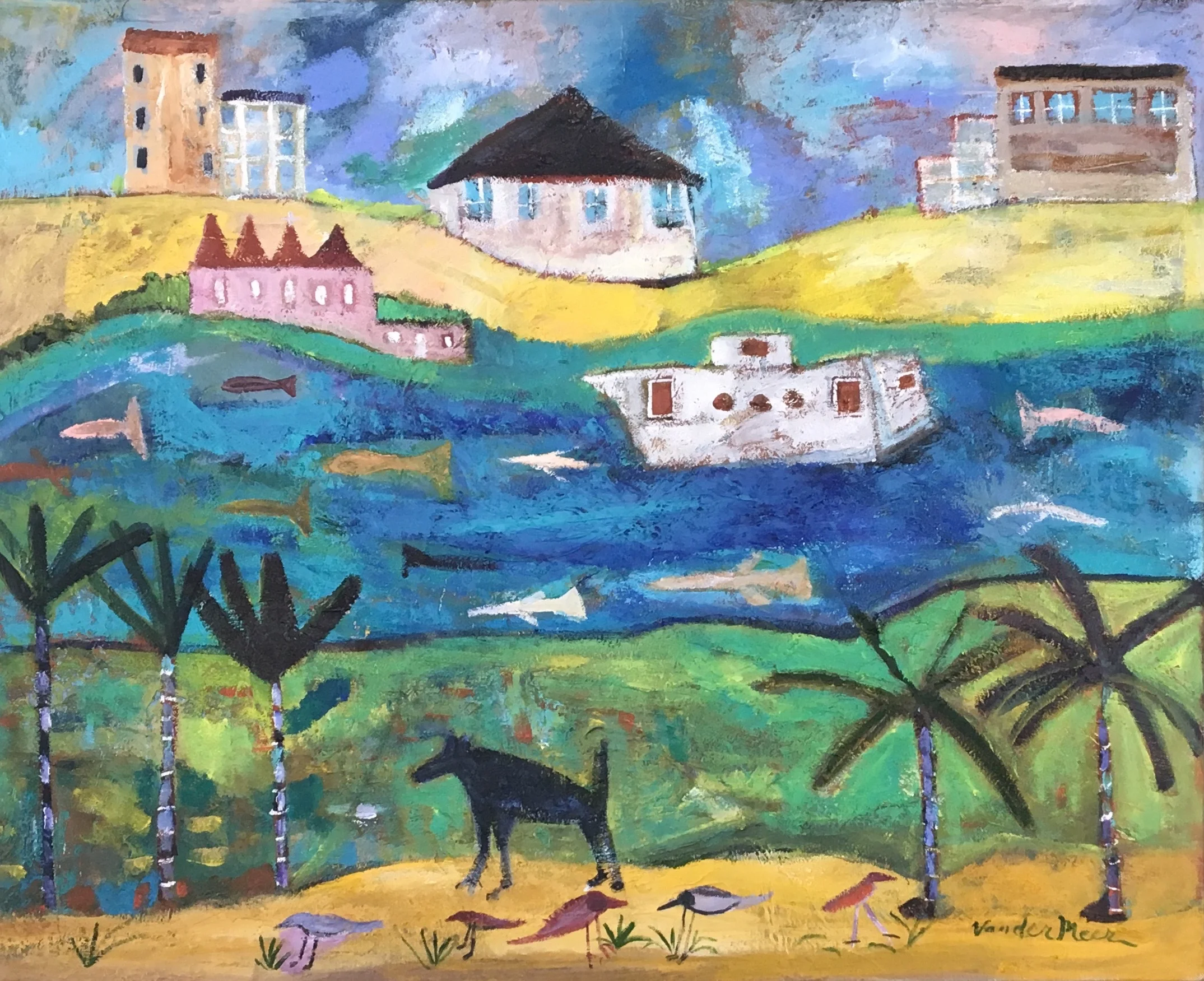 The Ferry To St. Anne's Island
