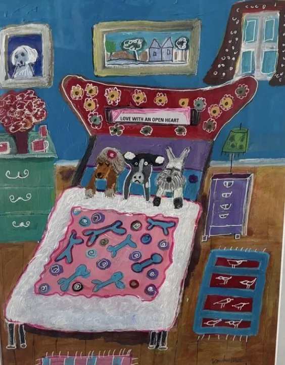 Bedtime with Strange Cow