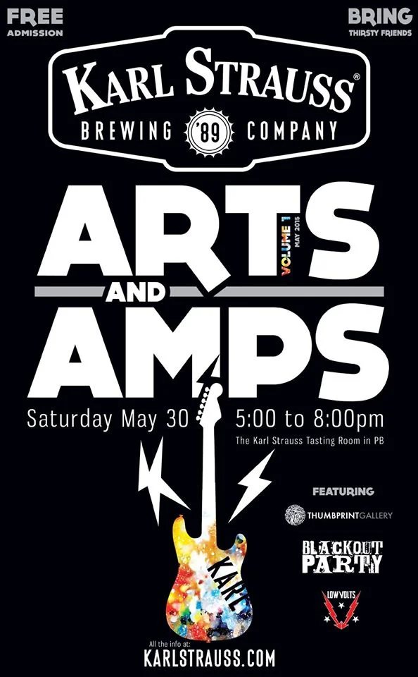 ARTS & AMPS | KARL STRAUSS BREWERY | FREE SHOW | SD, CA