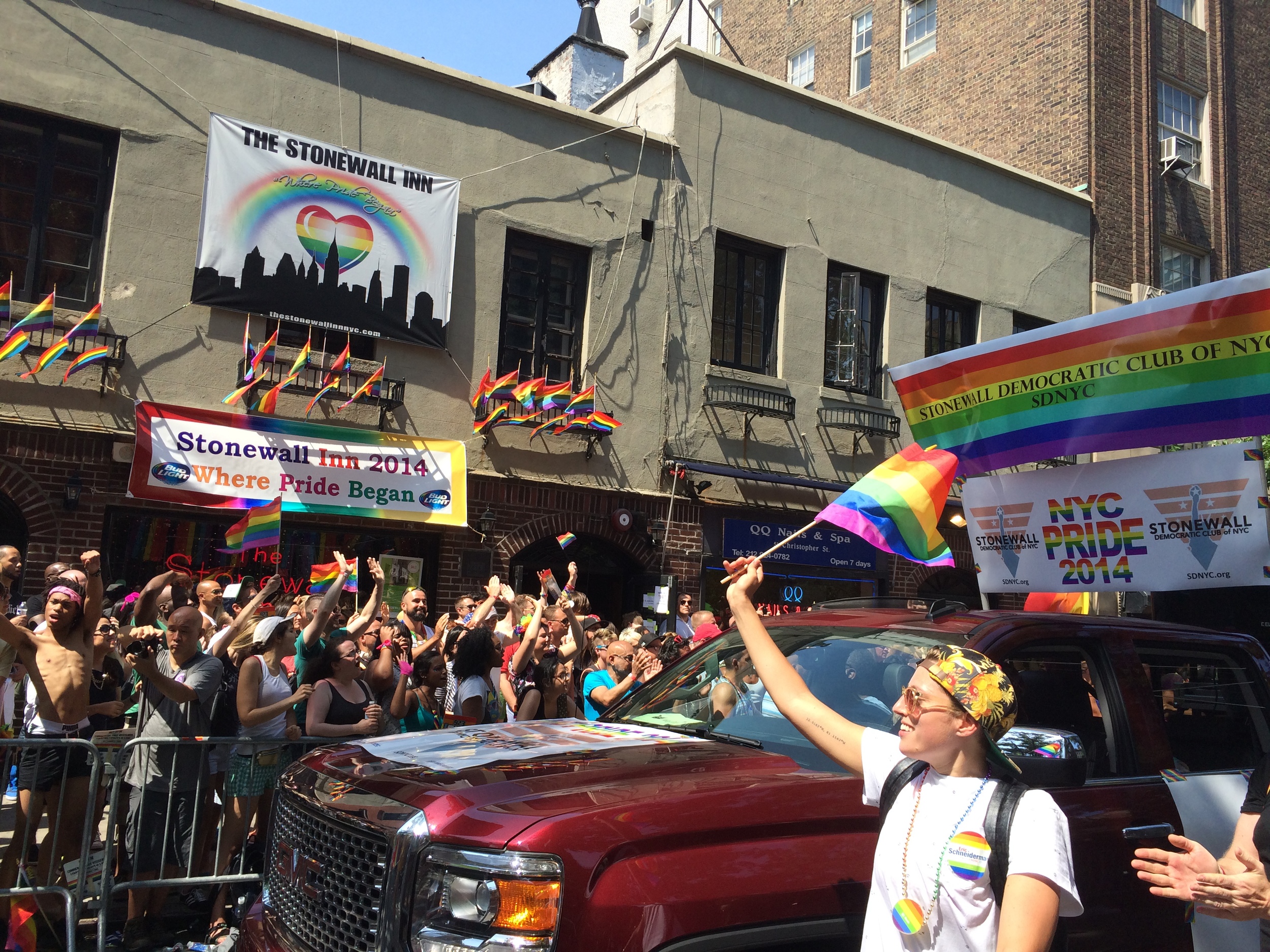NYC Pride 2014 - SDNYC @ the Stonewall Inn