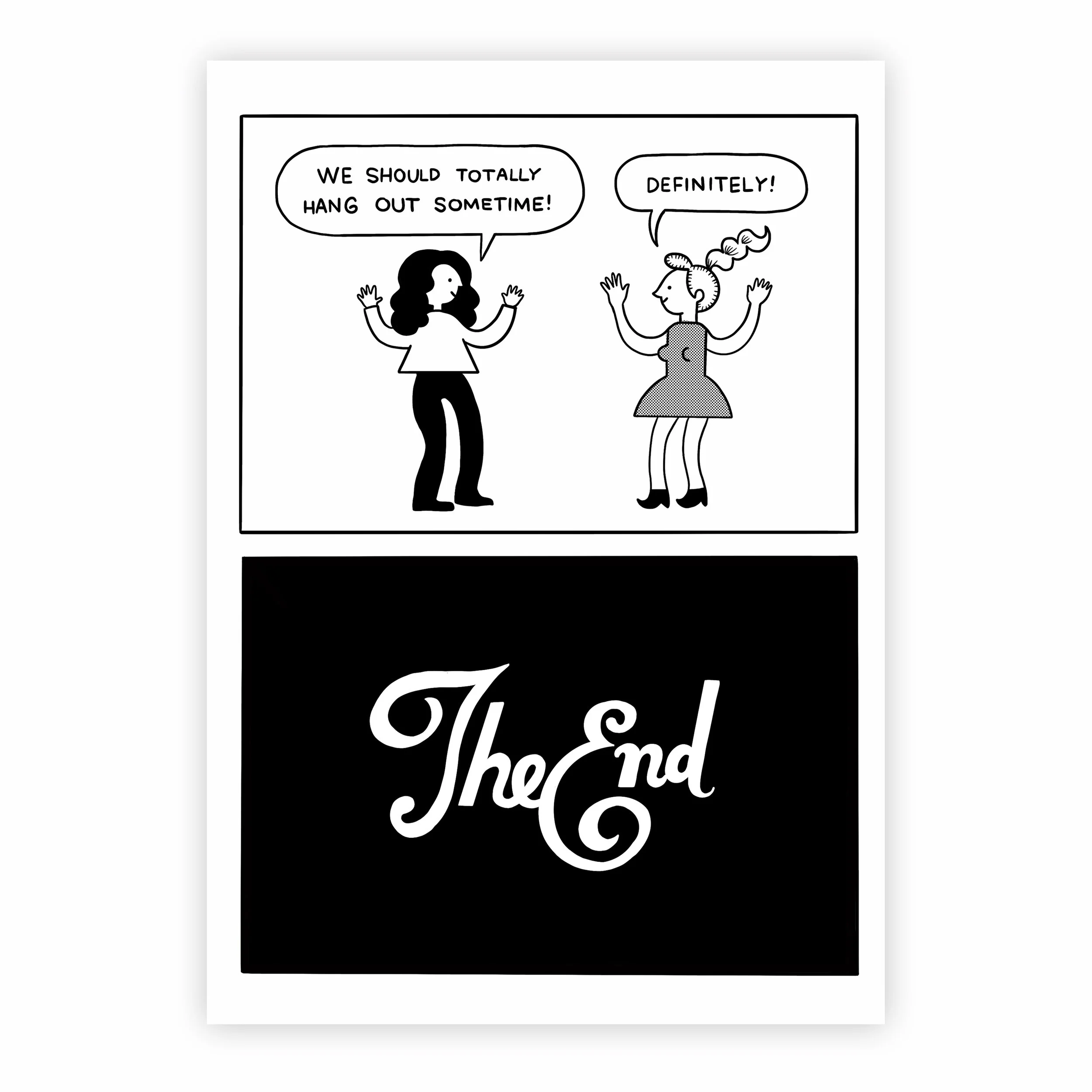 Hang Out sometime postcard-in bw.jpg