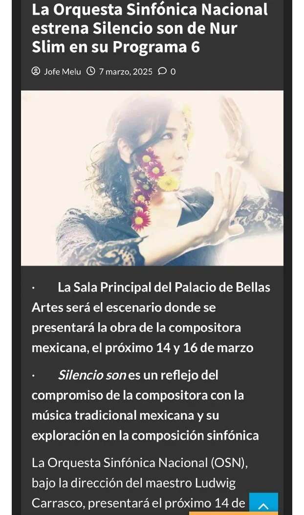 Silencio son premiere, Programa 6 · March 2025