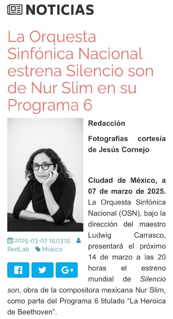 RedLab · La OSN estrena Silencio son · March 2025