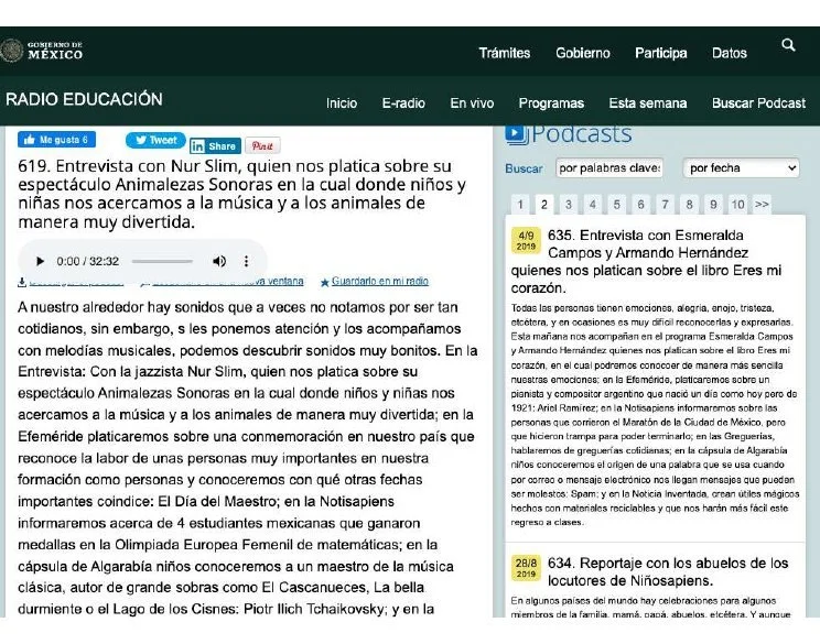 Radio Educación · Animalezas Sonoras