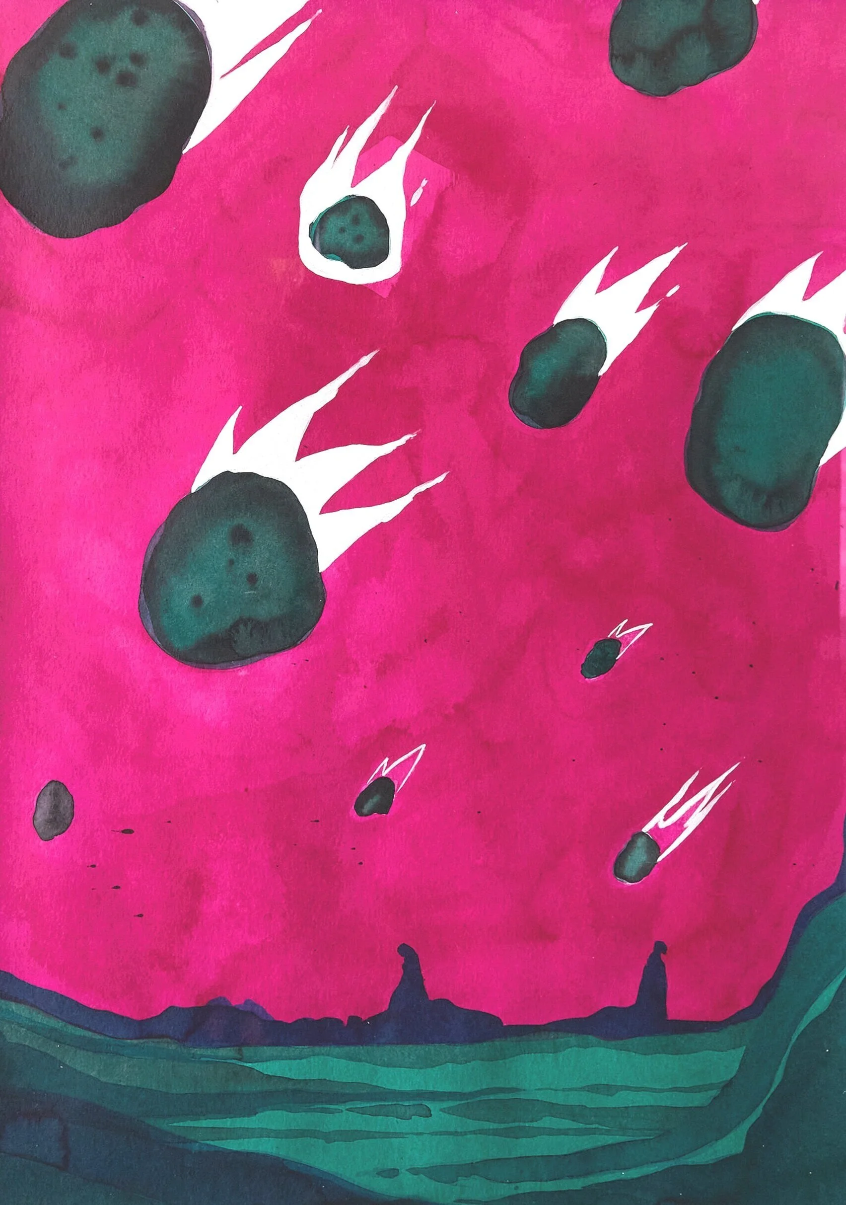 Raining Rocks