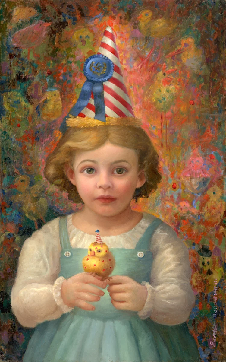 "Blue Ribbon Chicken" Giclee print, Limited edition of 10 $380