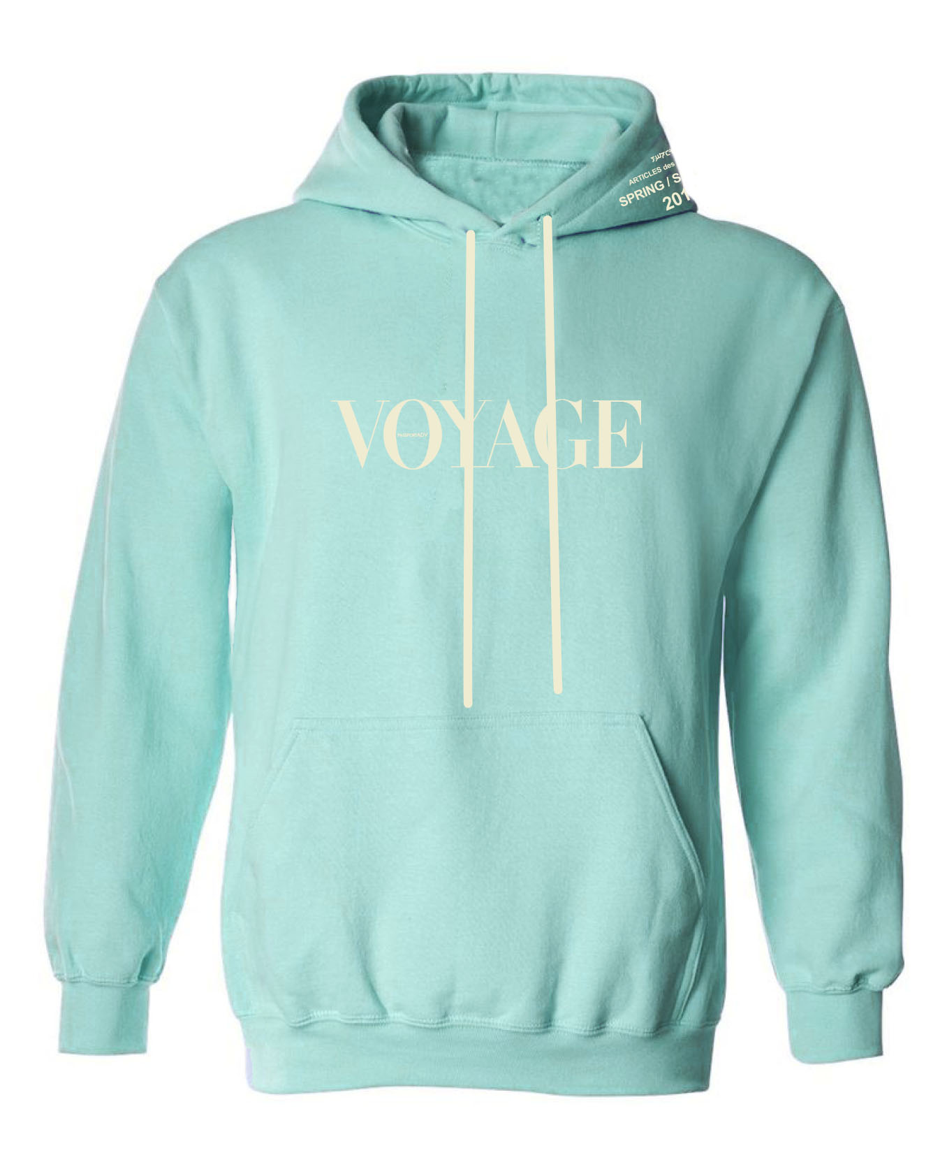 VOYAGE HOODIE ( SEAFOAM )