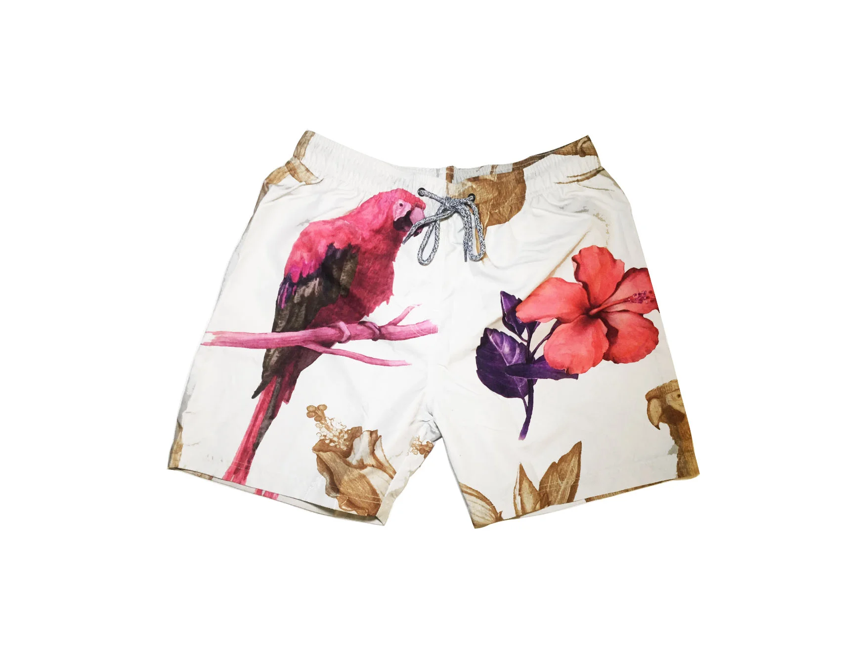 BIRD IN PARADISE ( SWIM TRUNK ) * FUSCHIA