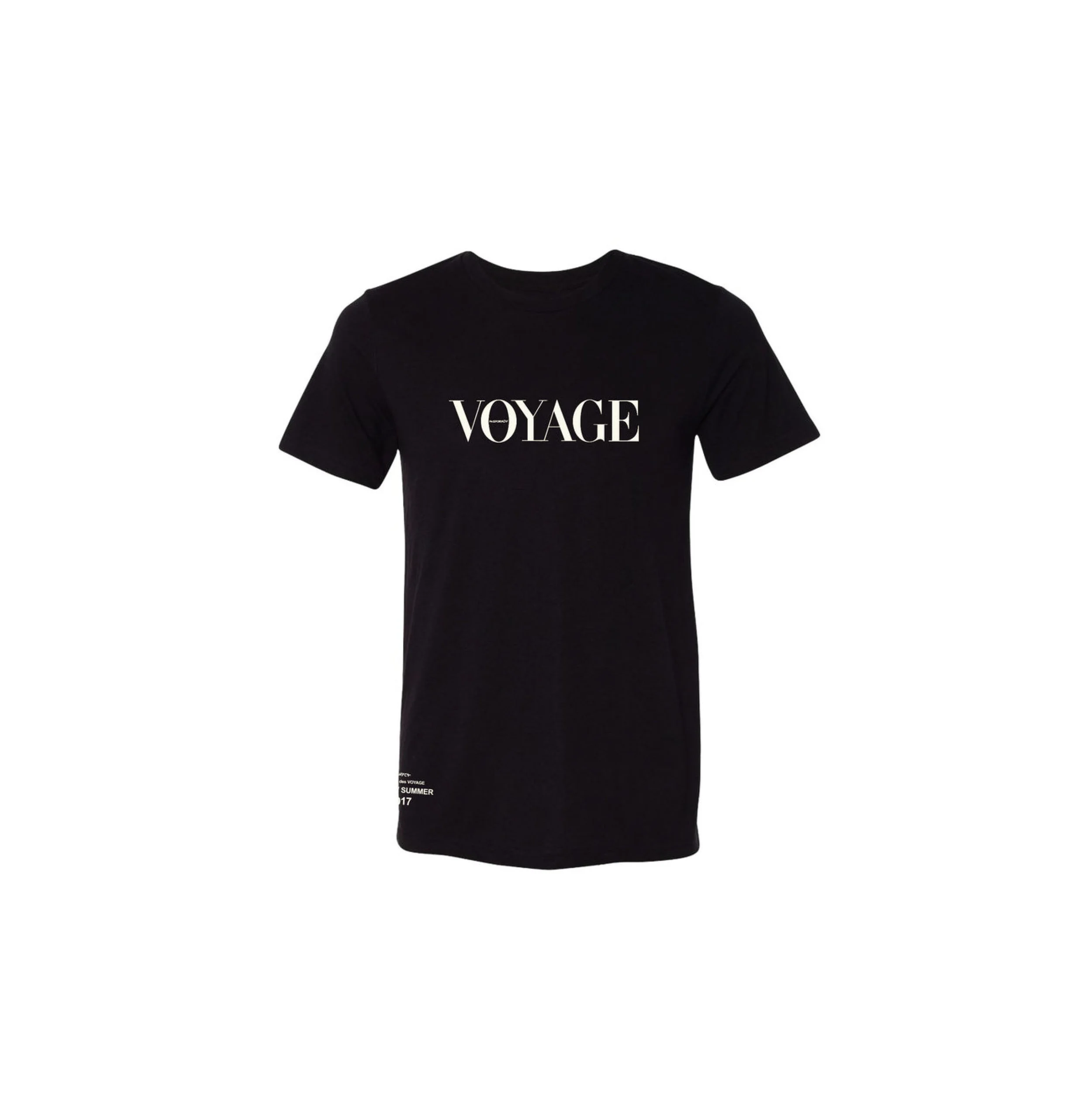 VOYAGE TEE *BLACK
