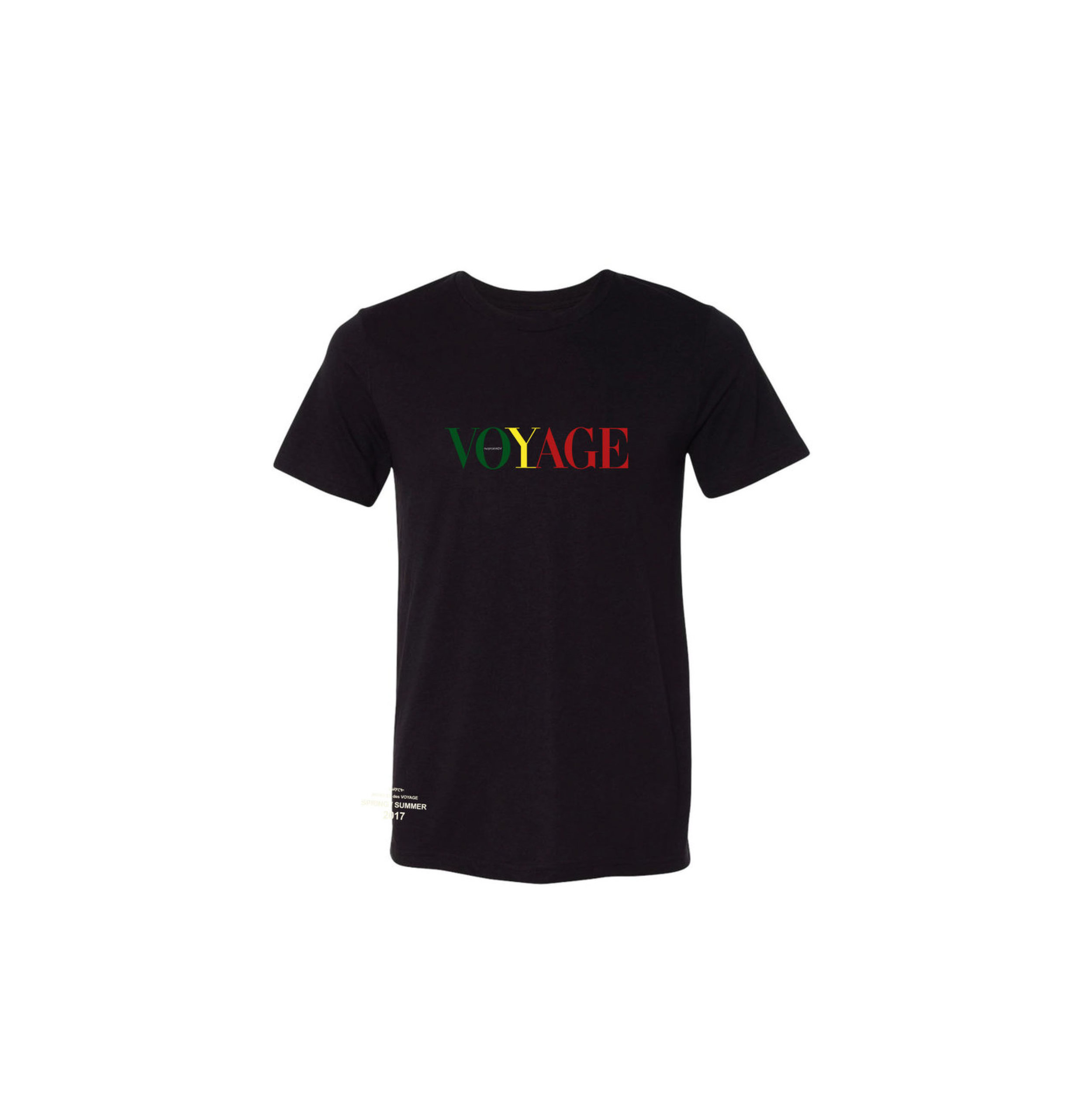 VOYAGE TEE *GREEN/GOLD/RED
