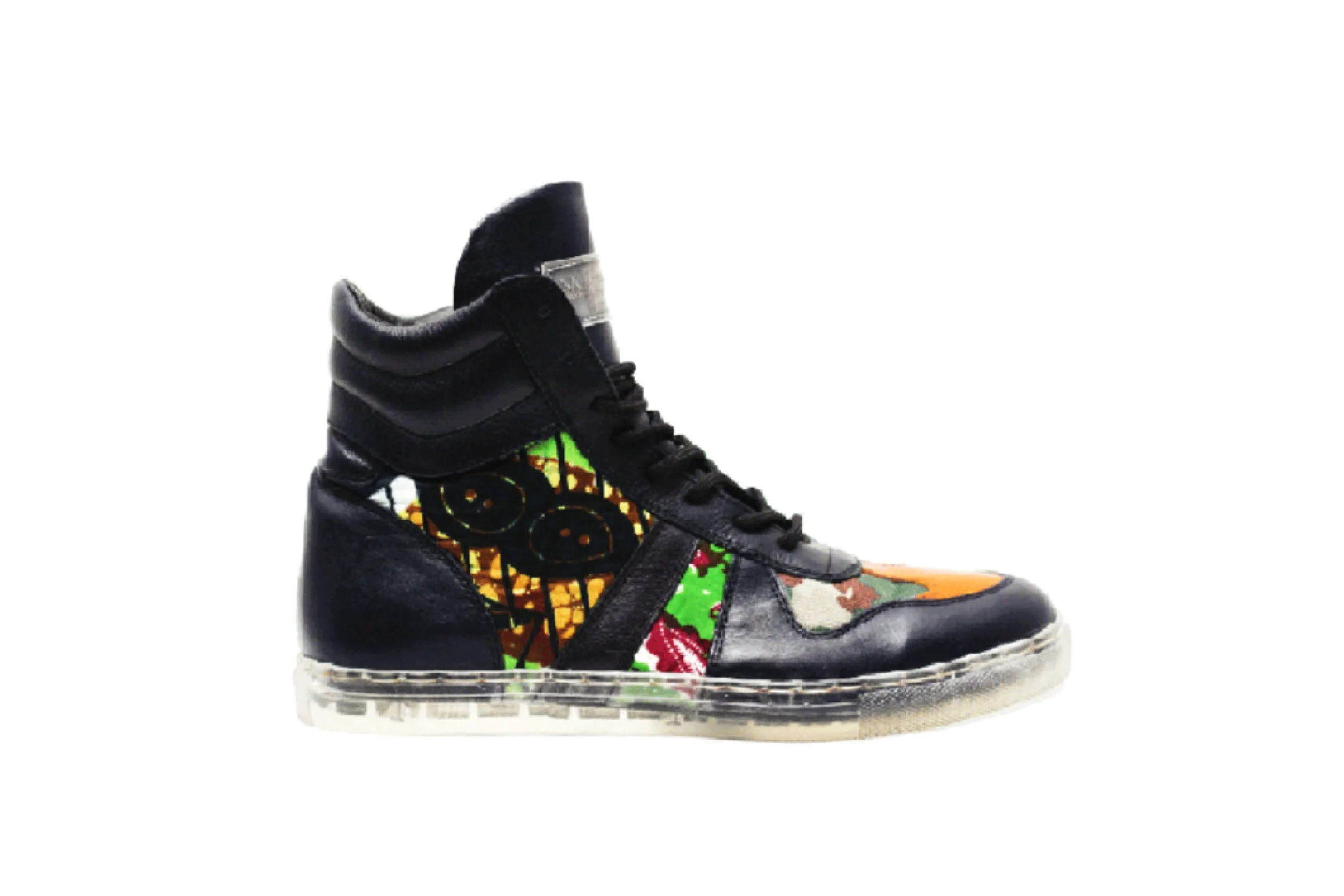 PMT Mixed WAX TEXTILE / CABRETTA LEATHER ( * MADE IN ETHIOPIA )