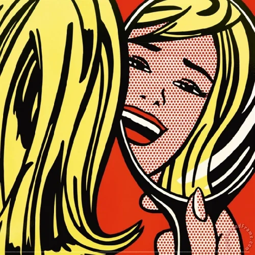 Girl in Mirror. 1964.