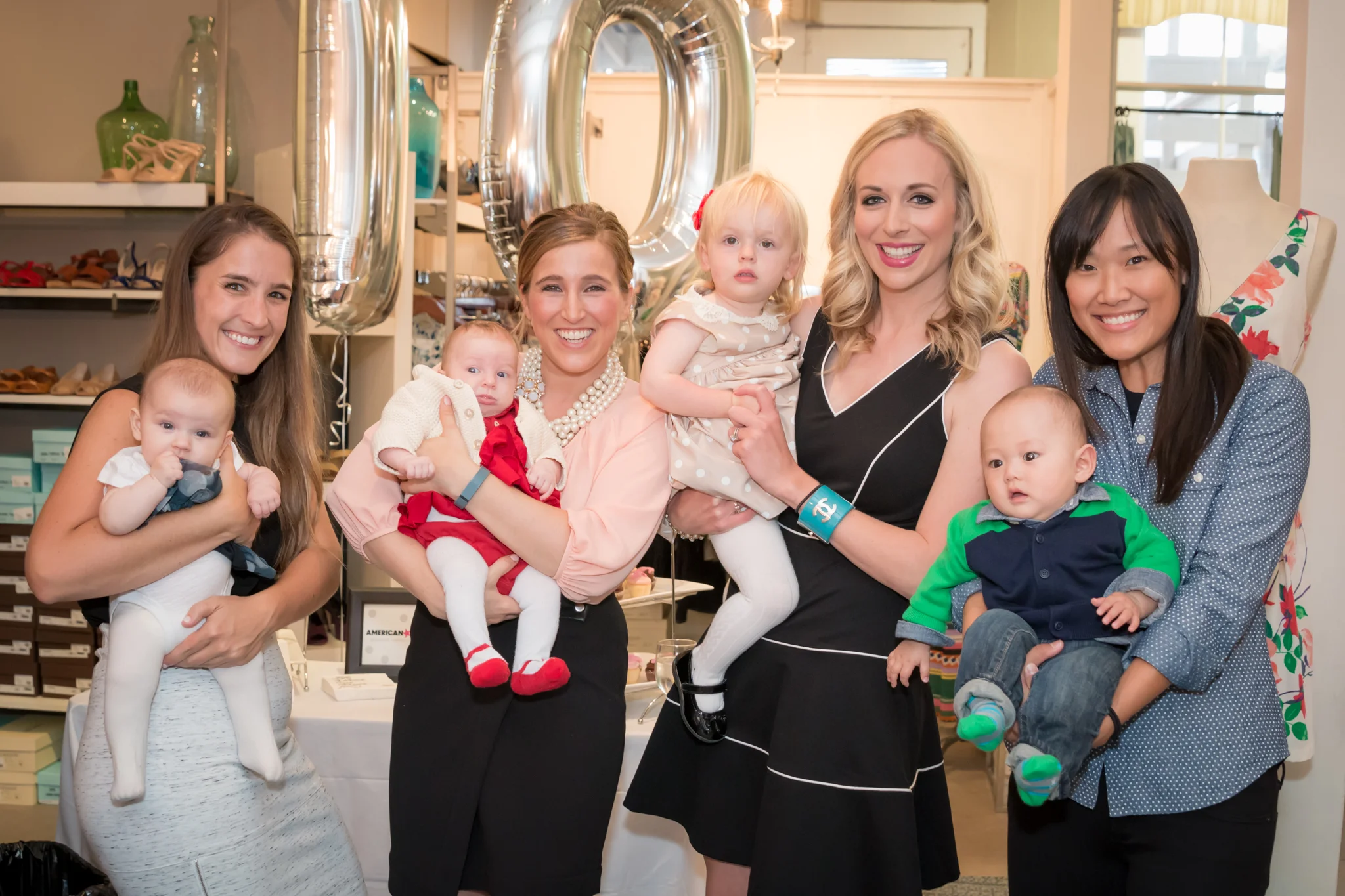 Katie Lawson, Jenna Moore, Caroline Curran, Jen Tsou.