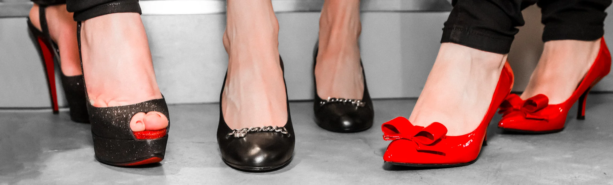 red & black.