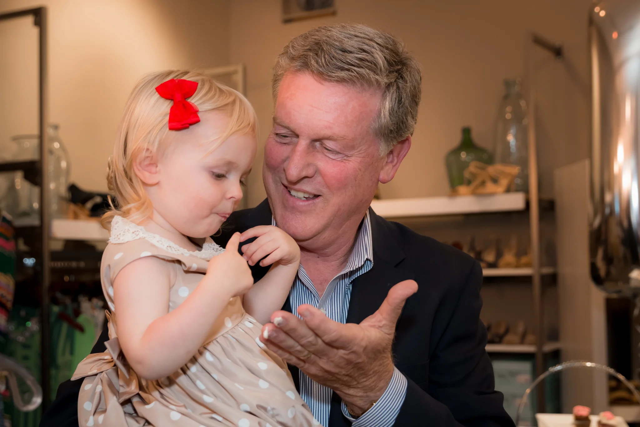 Clementine and Tim Curran.