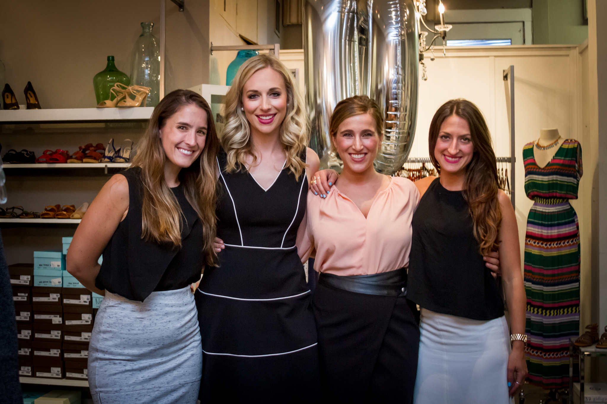 Katie Lawson, Caroline Curran, Jenna Moore, Natalie Rizzo.
