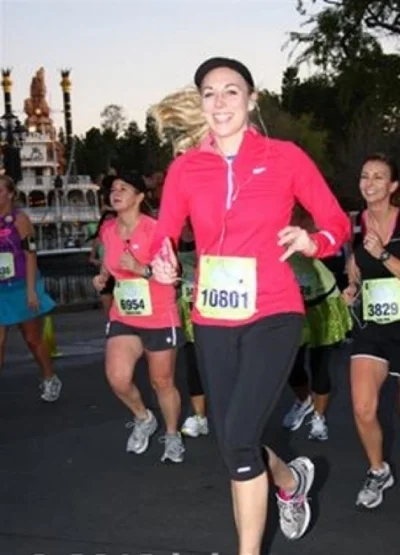 Tinkerbell Half Marathon in Disneyland.