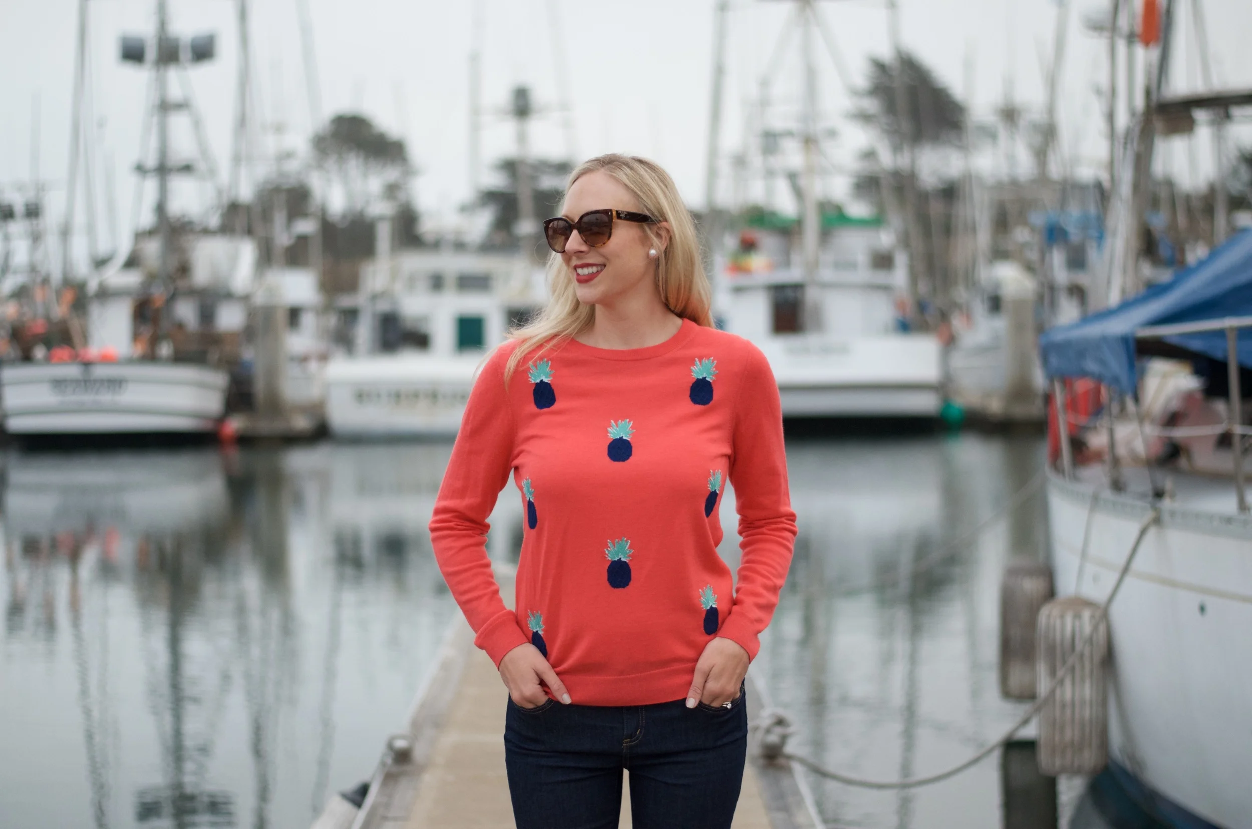 Sweater and Jeans c/o Vineyard Vines