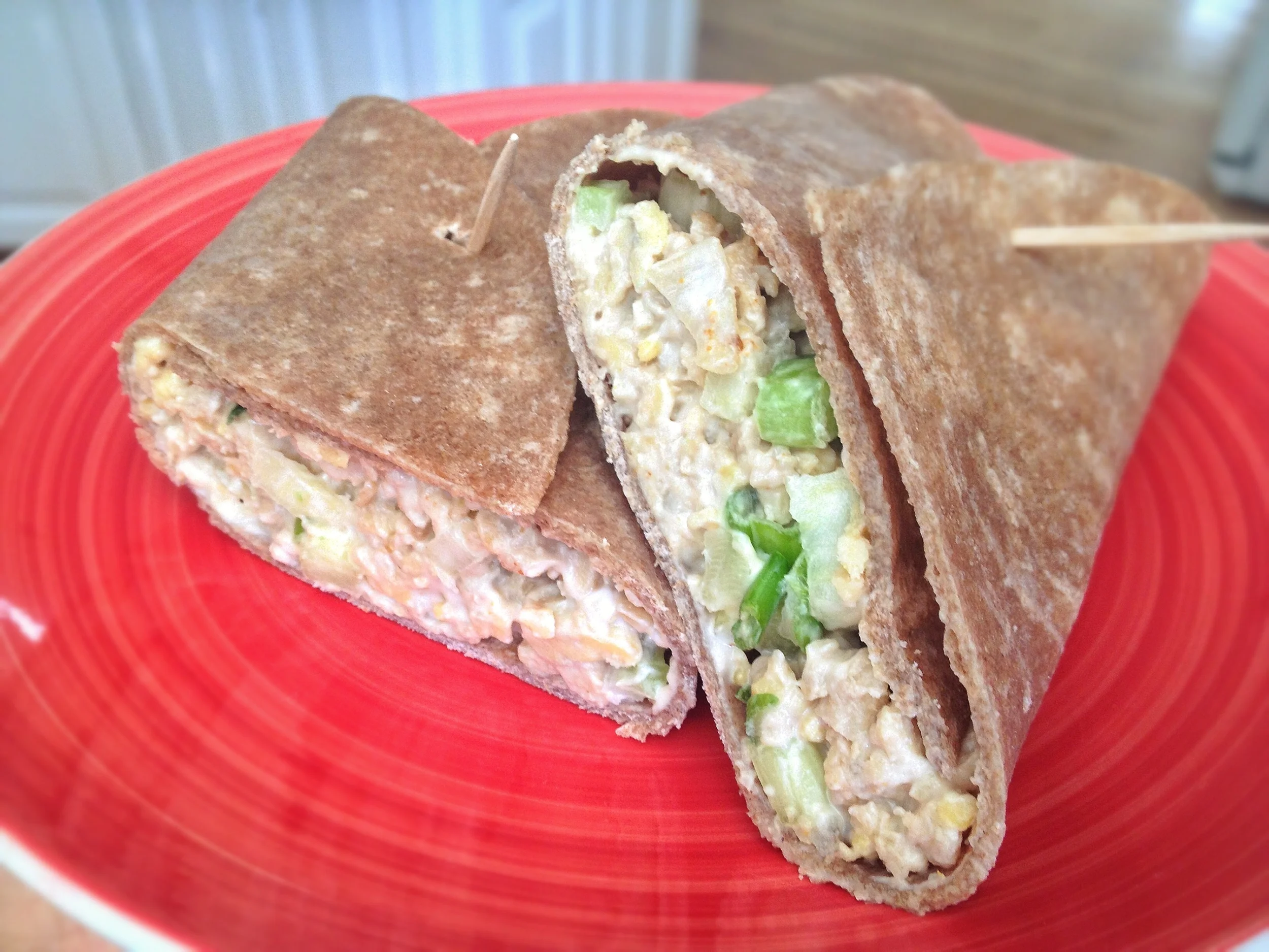 Tempeh Tuno Wrap
