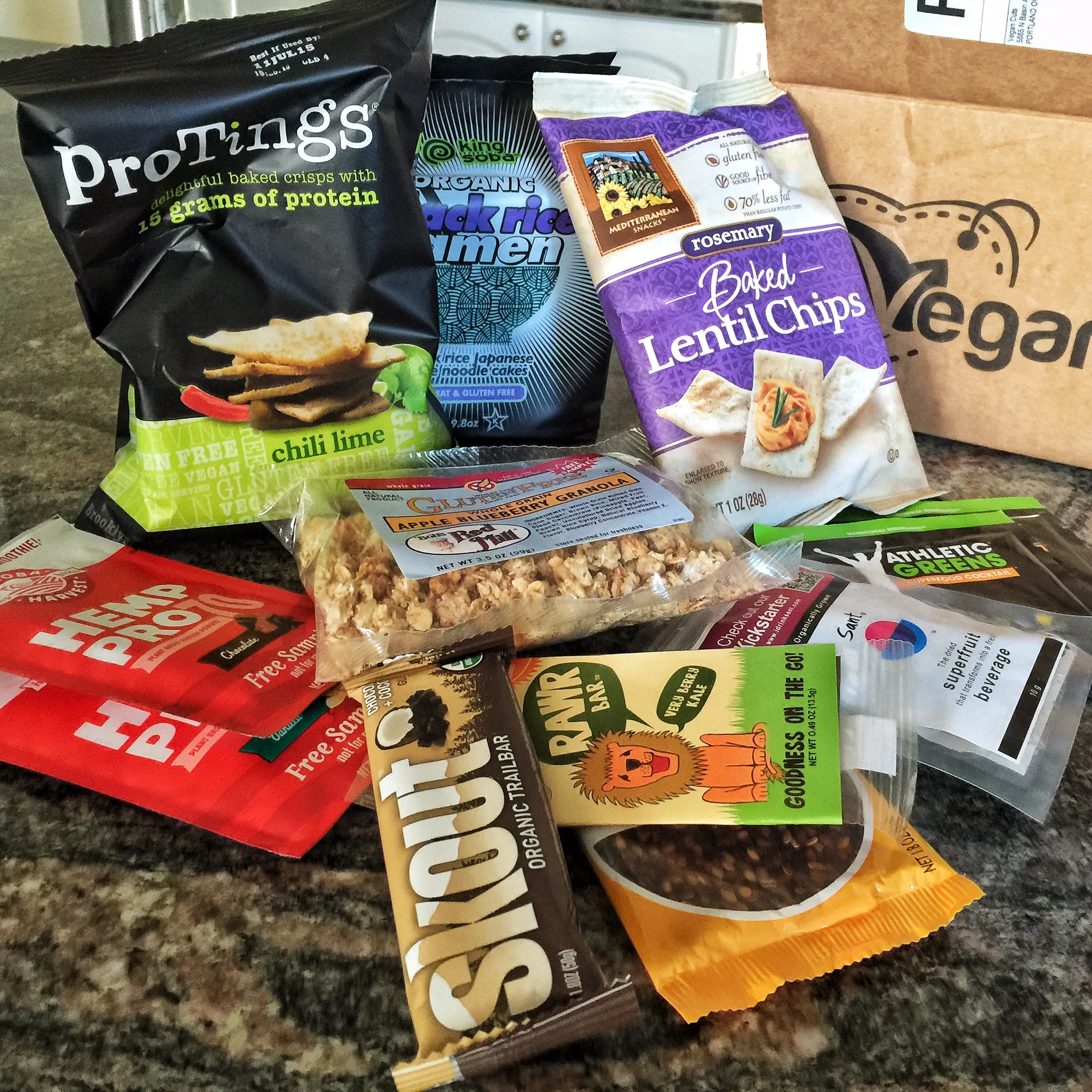Vegan Cuts Snack Box - Great way to try out new vegan snacks!