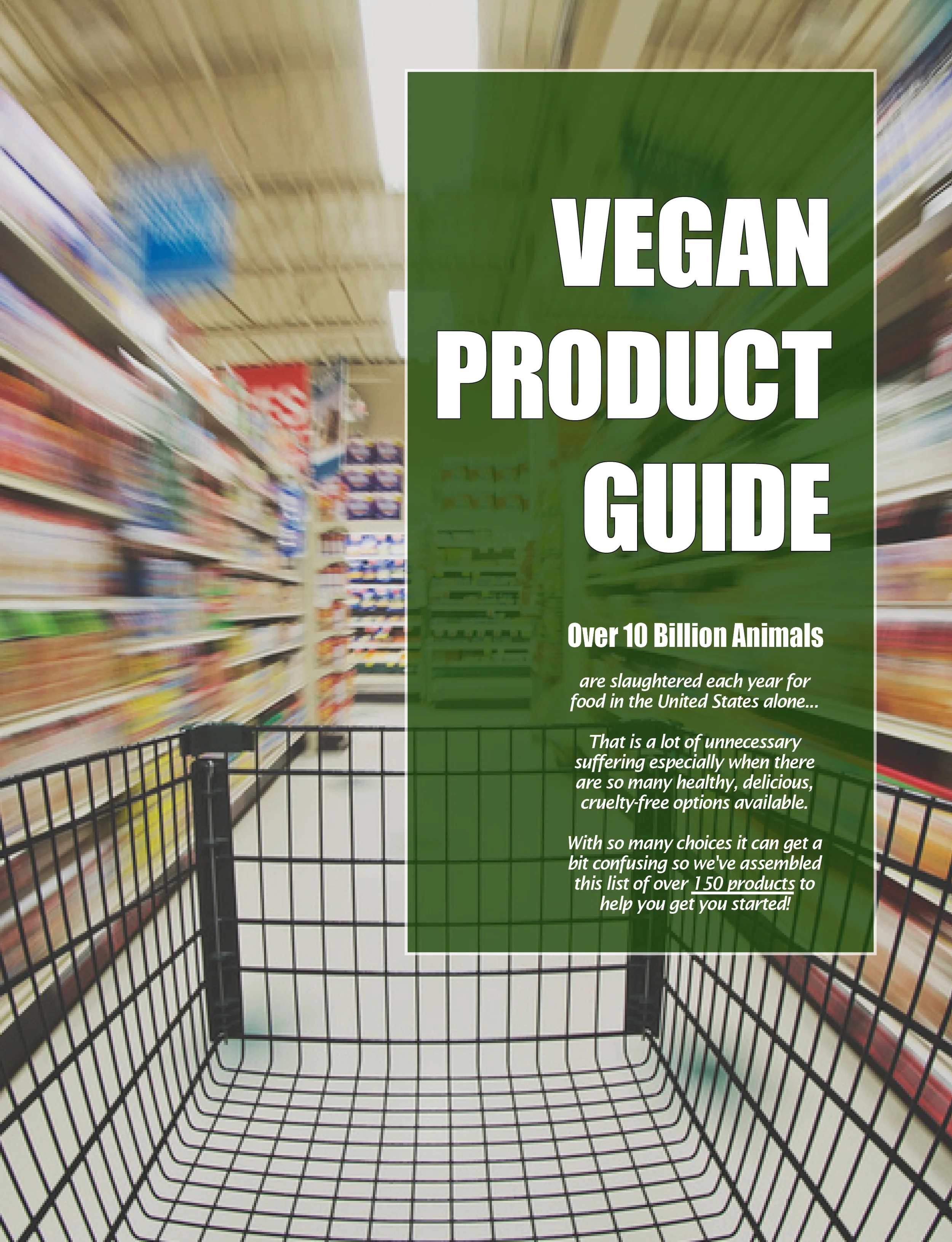 Free Vegan Product Guide ! Fill out the form to download the PDF.