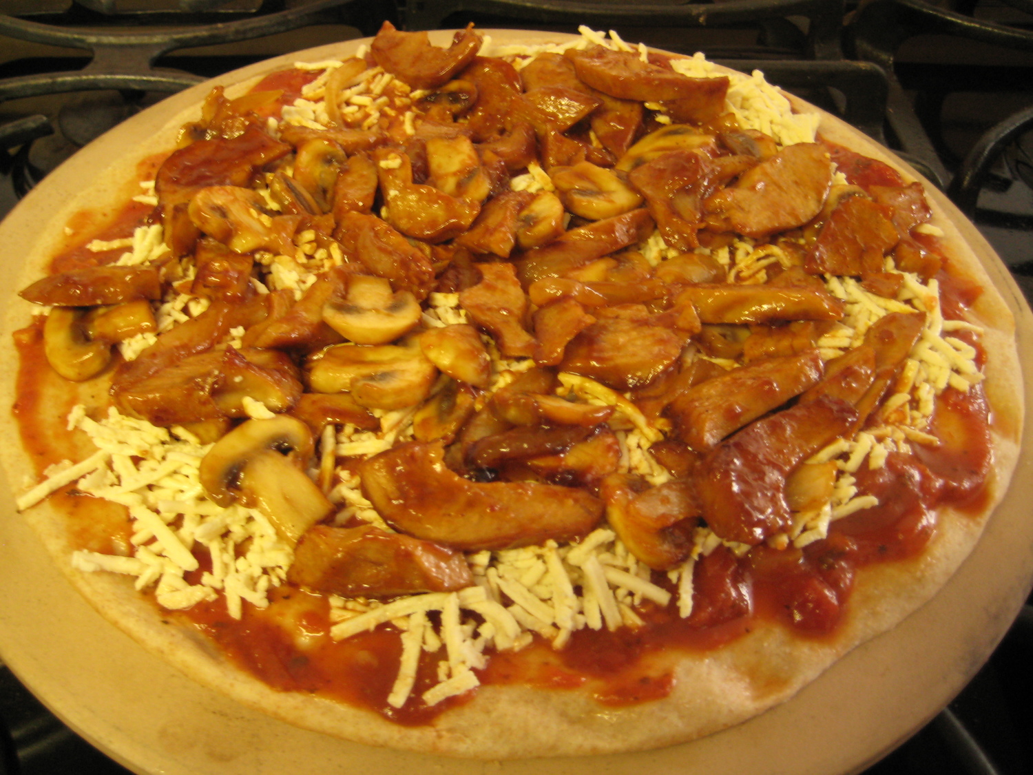 Pizza - BBQ Chick'n