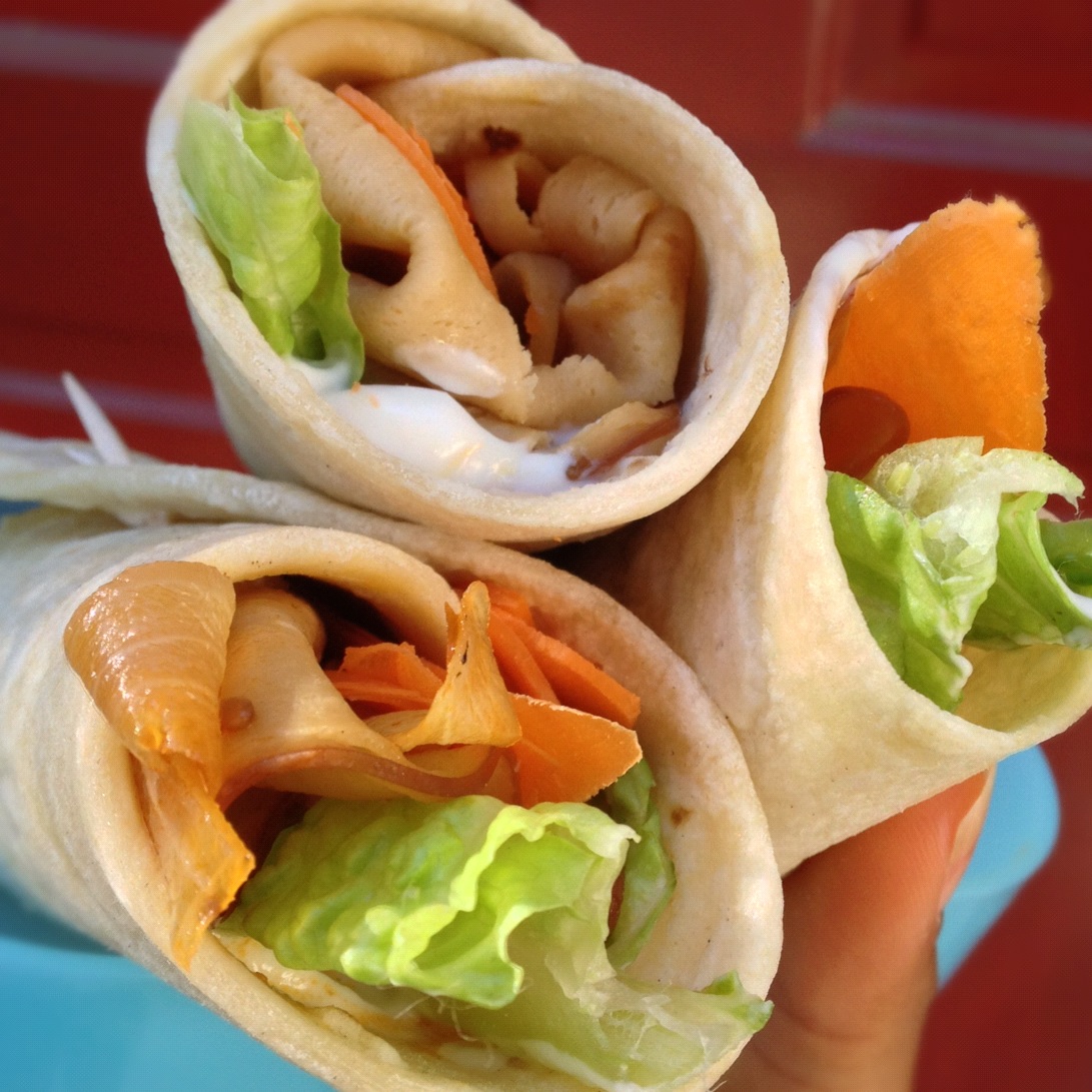 Turk'y Veggie Wraps