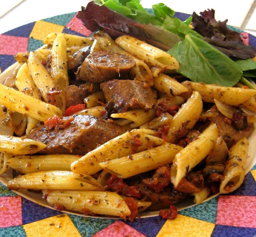 Penne Pasta with Italian Sausage