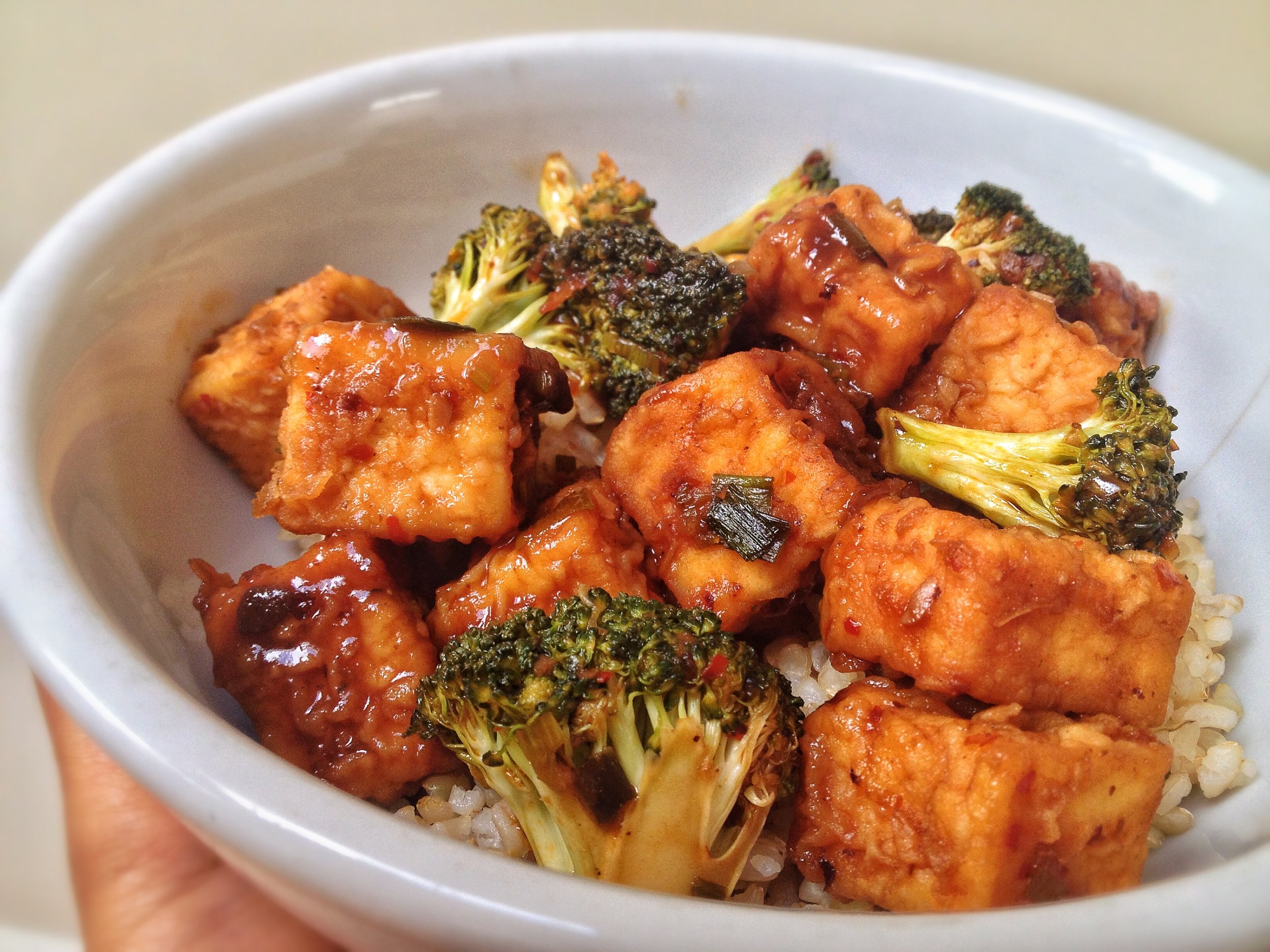 Mapo Tofu with Broccoli