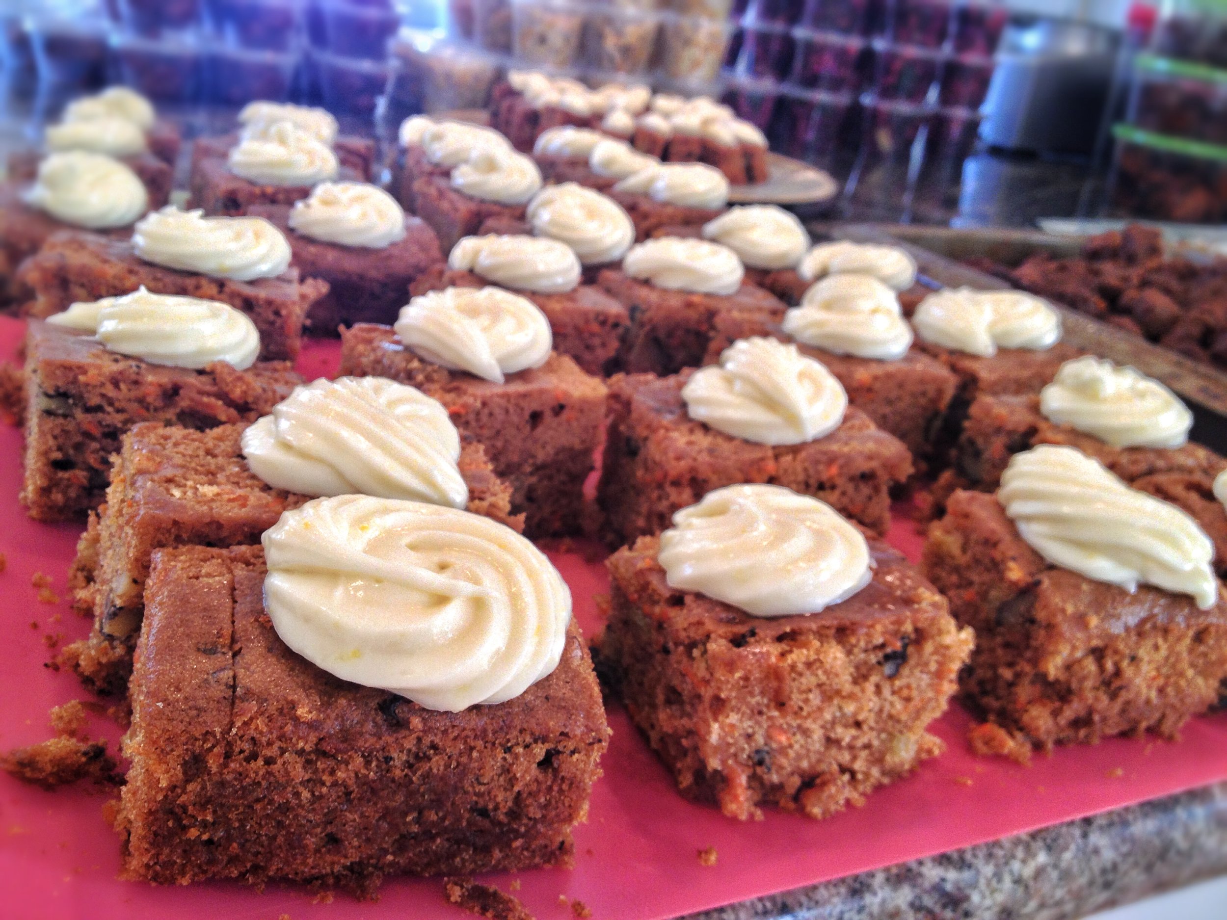 Carrot Cake with Creamy Lemon Frosting