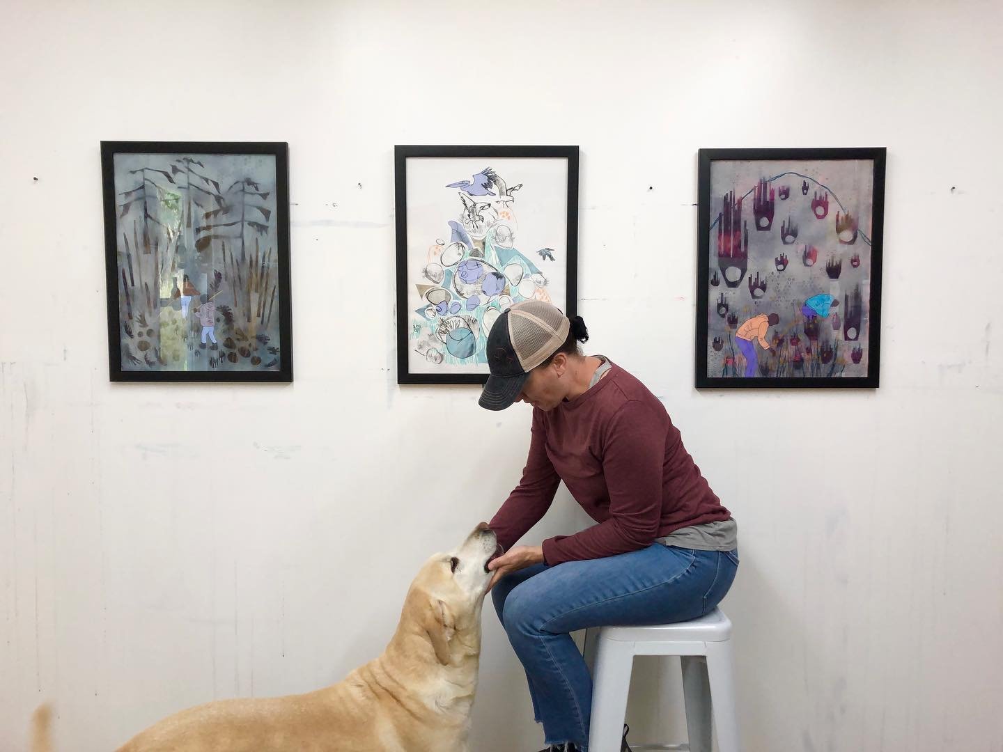 My line up for this year&rsquo;s @xrds.art.center open show. Framing by @royal._.artisan It&rsquo;s always a great show because SO many different types of artists enter such different works of art. Show opens this Friday! #easternoregonartist #studio