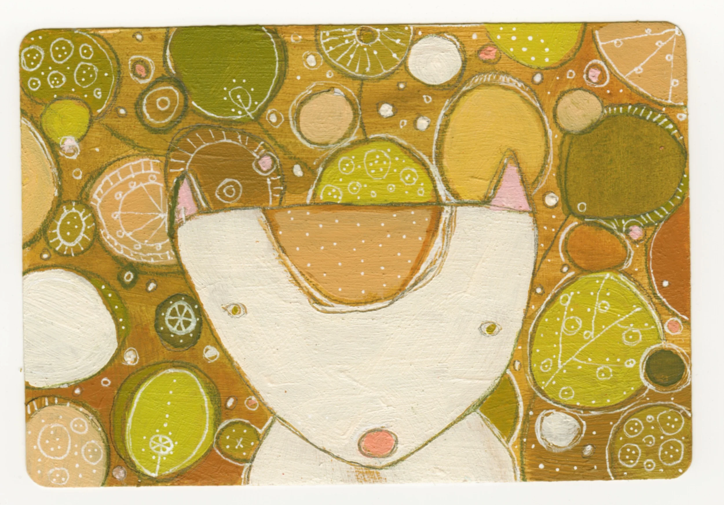 Playing card ACEO # 5 