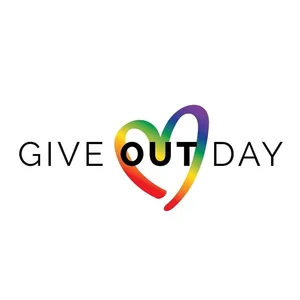 Today is #GiveOutDay, the national day of online LGBTQ giving!
.
Gifts made today unlock matching funds and help Rainbow Street qualify for additional prize funding. We have $1,250 remaining in matching funds. Give today and DOUBLE the impact of your