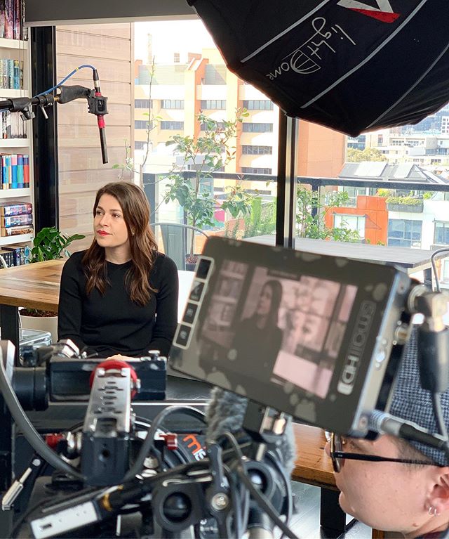 Peek that face in the right corner! Here is an action shot of a recent shoot for #jumohealth with MS advocate Astrid Edwards, who is incredibly eloquent and knowledgable about managing her illness. Looking forward to eventually sharing it!