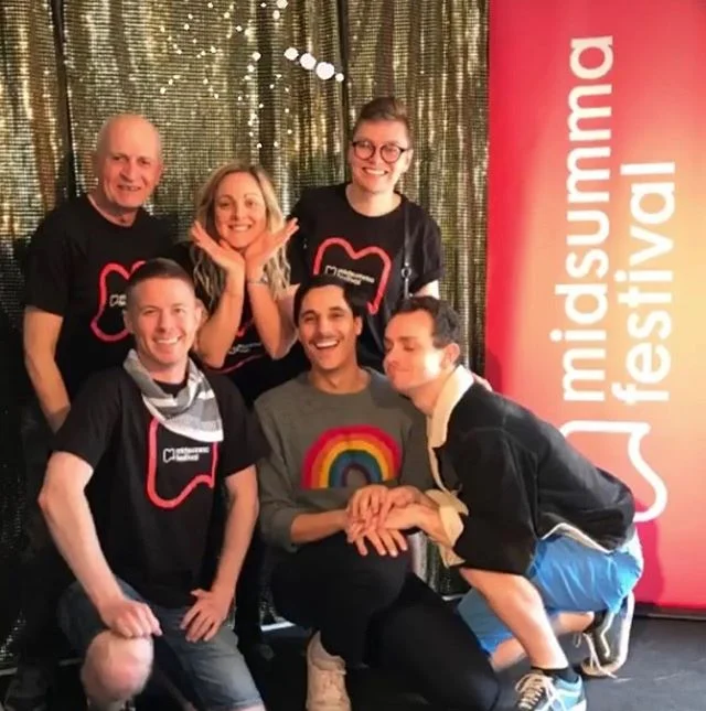 @midsummafestival Bake Off this past weekend was so much fun! Raising money for Pride March with these legends 🎉