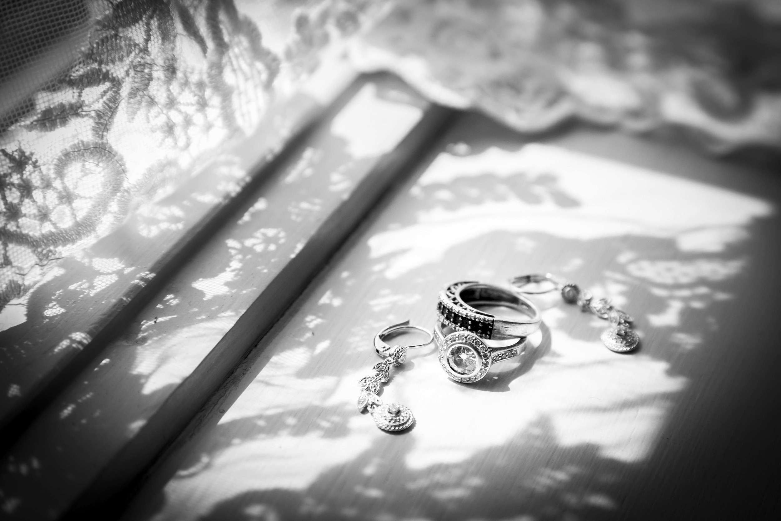 vintage wedding lace ring