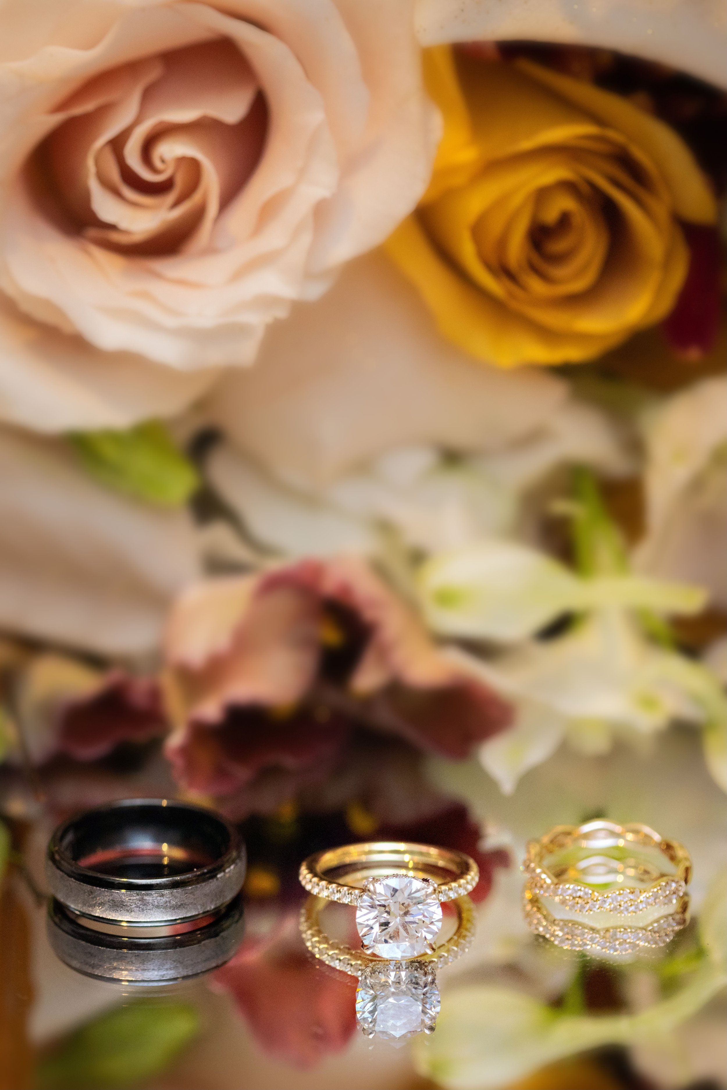 rings and flowers 
