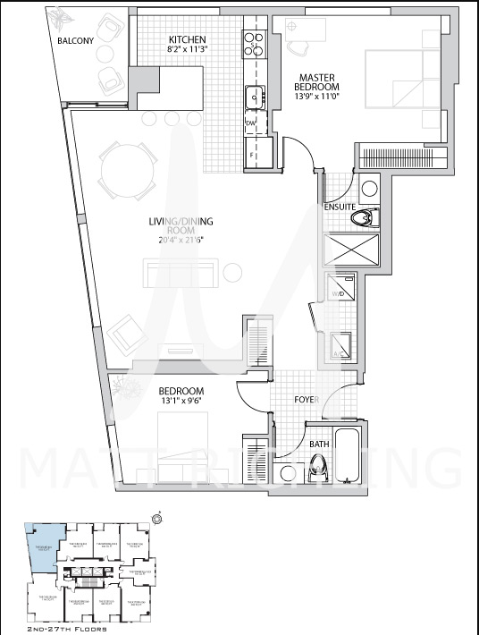 Tribeca Phase 1 179 Metcalfe Ottawa Centretown Condos For Sale